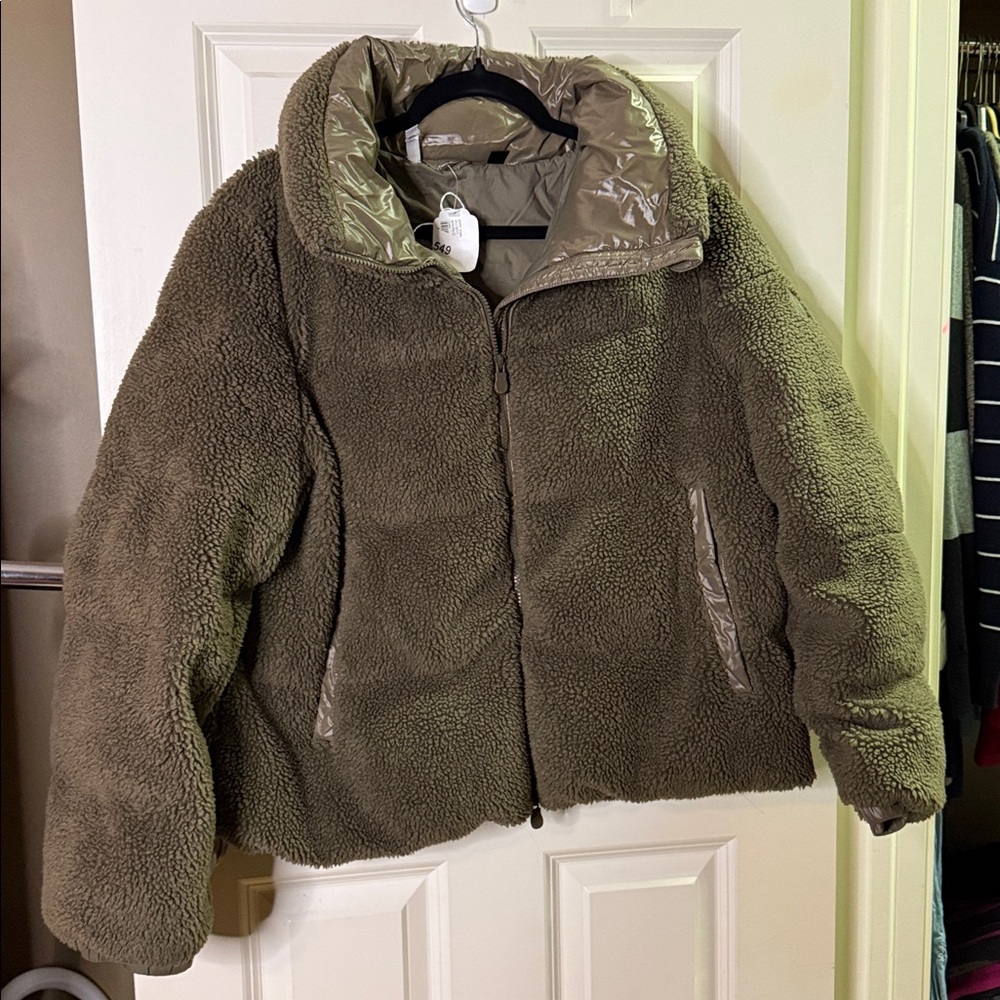 SAVE THE DUCK Green Jennie’s Puffer Jacket